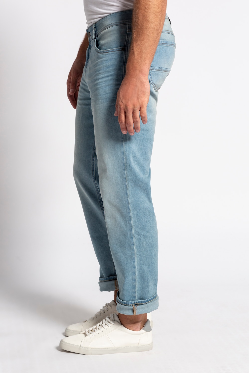 Stora storlekar Jeans, Her, blå, storlek: 66, Bomull, JP1880