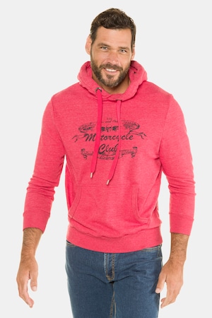 Ulla Popken Hoodie, Kapuzensweater, Motorcycle Club - Große Größen