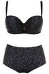 Leopard Print Lined Bikini Set