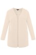 Soutache Trim Open Front Blouse Jacket