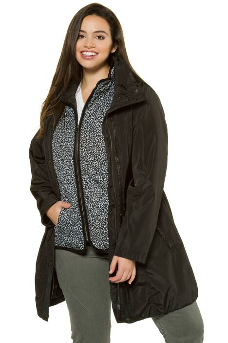 3 in 1 Allwetterjacke, Wendeweste, Kapuze abnehmbar, Taillen 3 in 1 Allwetterjacke, Wendeweste, Kapuze abnehmbar, Taillen
