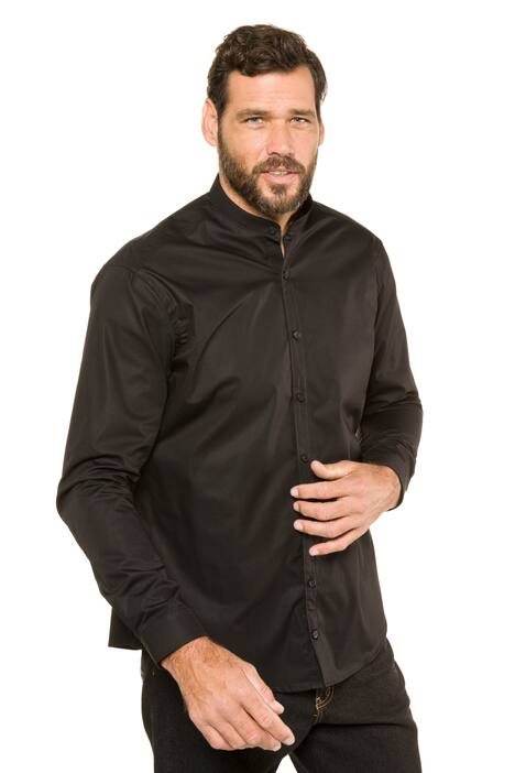 Košile, stojatý límec, do 8 XL, střih Modern