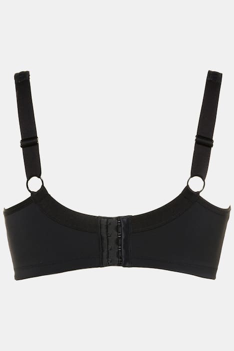 Entlastungs-BH, Mesh-Kante, ohne Bügel, Cup D - H