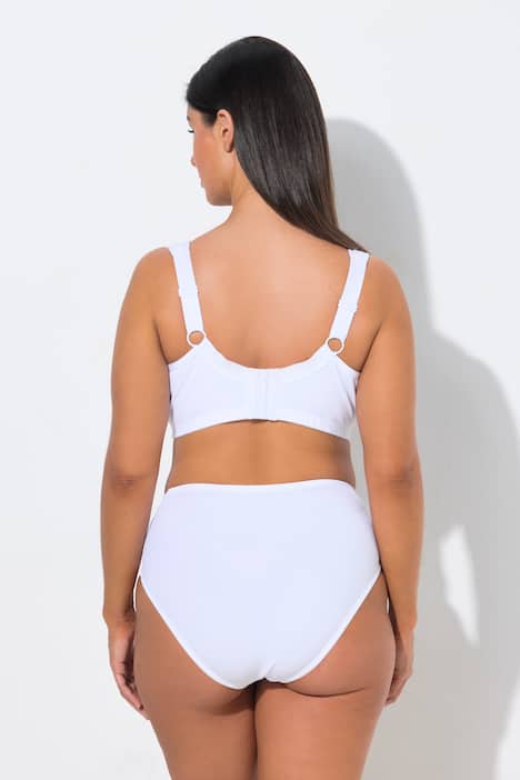 Entlastungs-BH, Mesh-Kante, ohne Bügel, Cup D - H