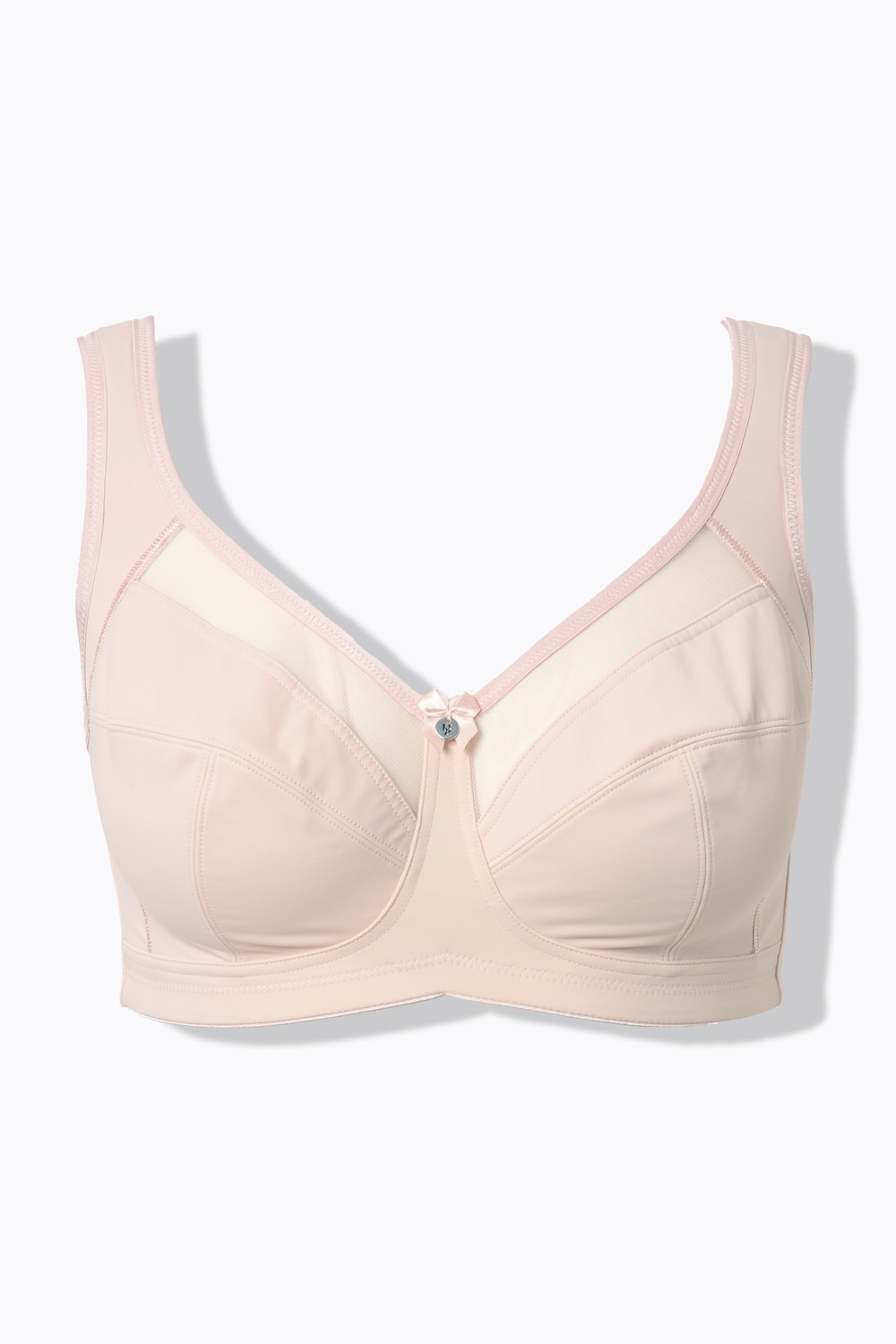 Stora storlekar Stöd-BH Kelly, Dam, beige, storlek: 120D, Syntetfibrer, Ulla Popken