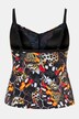 African Butterfly Print Lined Tankini Set