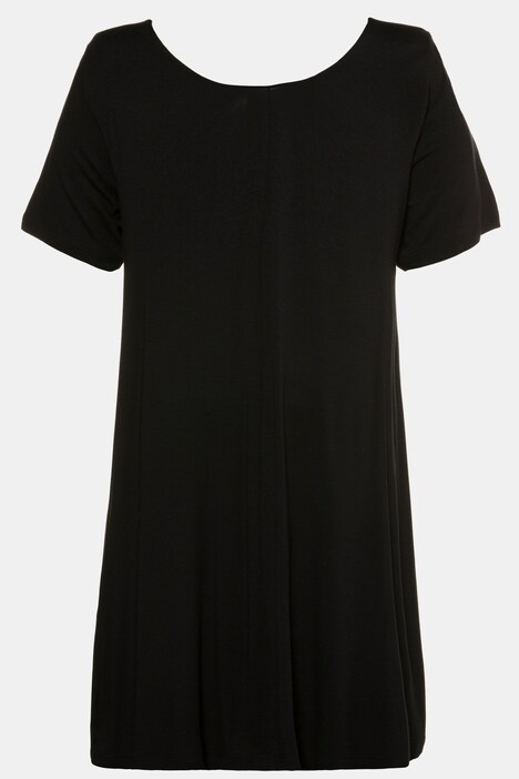 gathered v neck