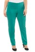 Flat Front Hidden Waistband Invisible Zipper Pants