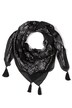 Bandana Paisley Print Tassel Scarf