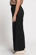 Marlene-broek Mary, wijde pijpen, elastische tailleband, ribjersey