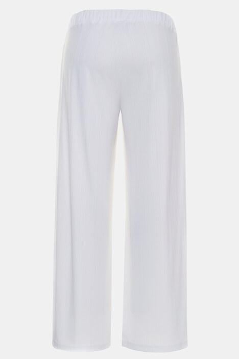 Stretch Jersey Knit Wide-Leg Pant