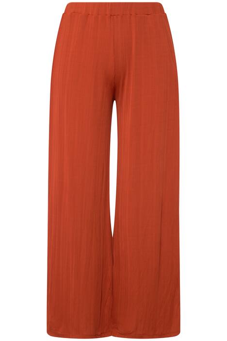 Marlene kalhoty, široké nohavice, elastický pas, žebrovaný žerzej