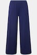 Marlene-broek Mary, wijde pijpen, elastische tailleband, ribjersey