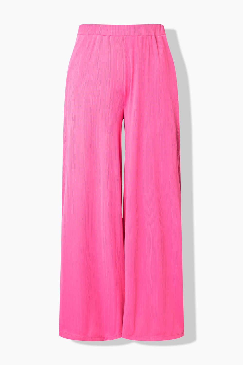 Stora storlekar Marlenebyxa Mary med vida ben och resårlinning, Dam, rosa, storlek: 46/48, Polyester, Ulla Popken