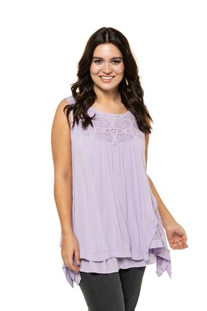 Ulla Popken Blouse Laagjeslook Puntzoom Mouwloos Grote Maten ulla popken kopen in de aanbieding Ulla Popken Blouse Laagjeslook Puntzoom Mouwloos Grote Maten ulla popken kopen in de aanbieding