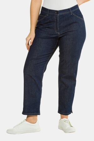 Ulla Popken 7/8-Jeans, Straight Fit, Stretch, gerades Bein - Große Größen