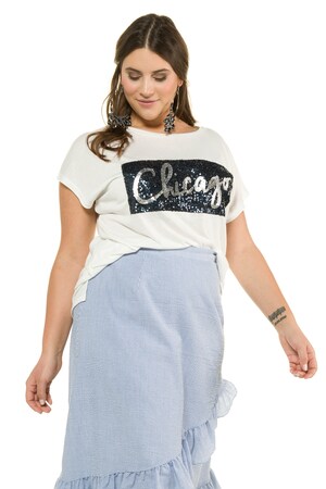 Studio Untold Ulla Popken Volantrok Grote Maten studio untold kopen in de aanbieding