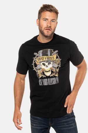 Ulla Popken T-Shirt, Bandshirt, Guns ´n Roses, Halbarm - Große Größen