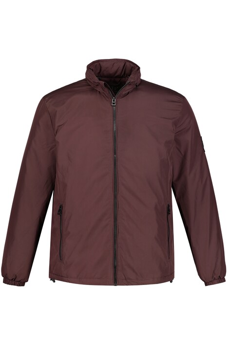 Outdoorová bunda, vodoodpudivá, stojáček, kapuce, podšívka