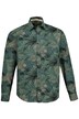 Košile, motiv džungle, límec kent, moderní střih