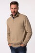 JP 1880 Stricktroyer, Stehkragen, Zipper, Langarm, bis 7 XL