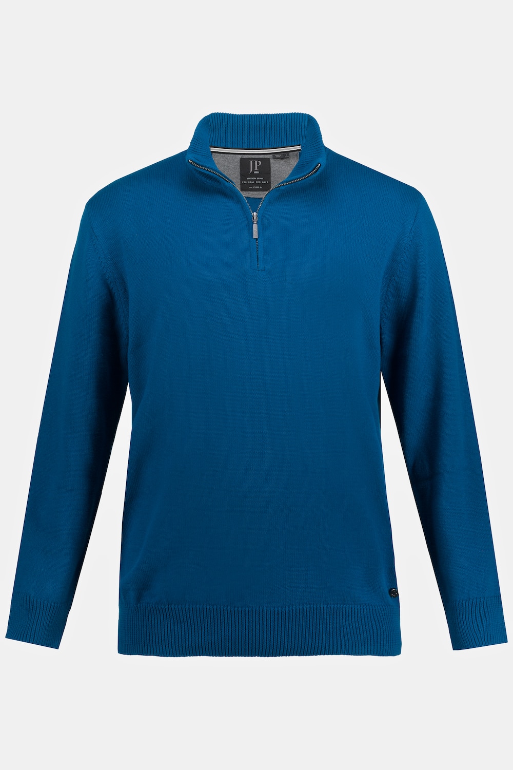 JP 1880 Stricktroyer, Stehkragen, Zipper, Langarm, bis 7 XL