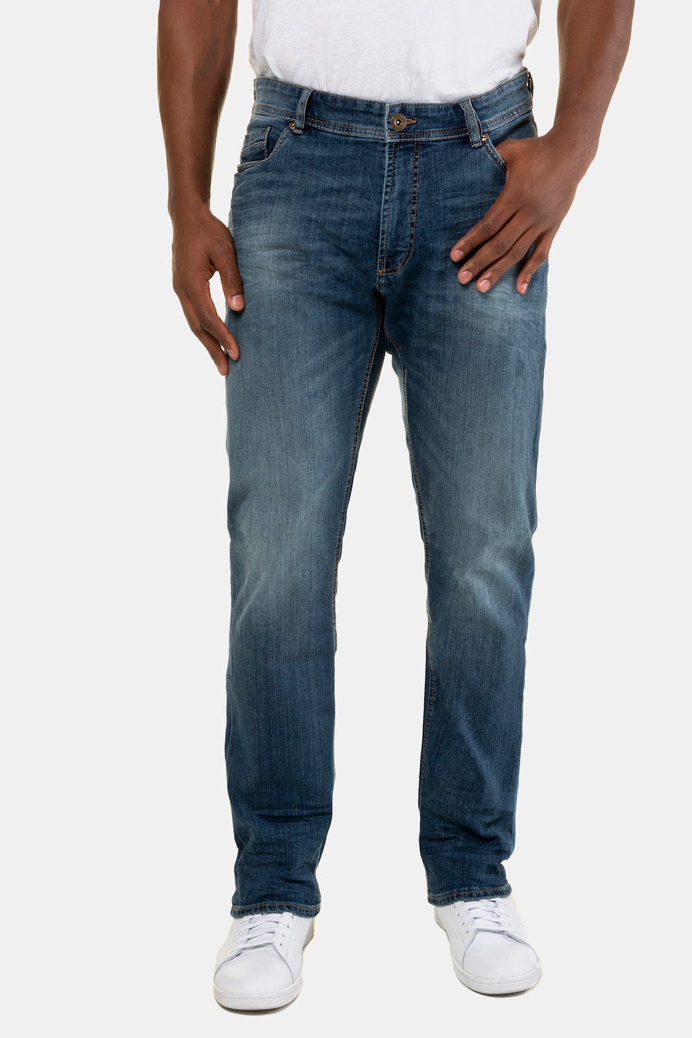Grote Maten Jeans, Heren, blauw, Maat: 29, Katoen, JP1880