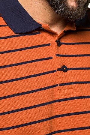 Duże rozmiary Koszulka polo, mężczyzna, ciemny oranż, rozmiar: 5XL, bawełna, JP1880