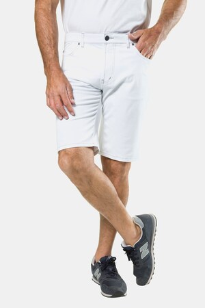 Ulla Popken Bermuda, 5-Pocket, elastischer Dehnbund, bis Gr. 70/35 - Große Größen