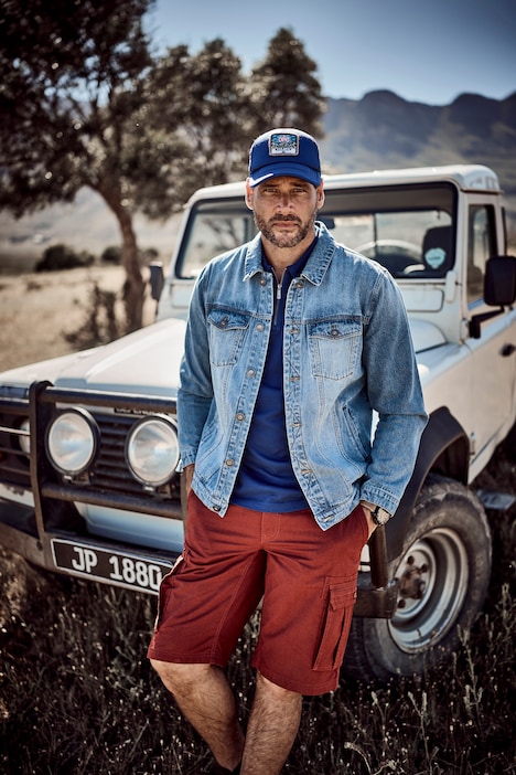 Cargo-Bermuda, 6 Pockets, Regular Fit, bis Gr. 70