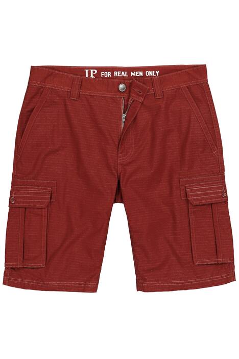 Cargo bermudy, 6 kapes, rovné nohavice