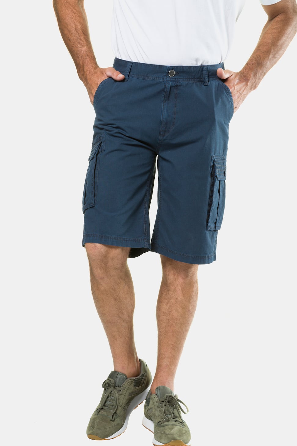 Cargo-Bermuda, 6 Pockets, Regular Fit, gerades Bein