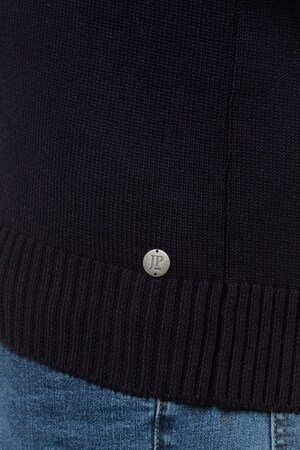 Duże rozmiary Sweter, mężczyzna, marynarski granat, rozmiar: 5XL, bawełna, JP1880