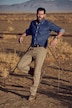 Pantalon 5 poches, avec taille élastique - coupe Regular Fit