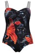 Lily Print Lined Swimsuit