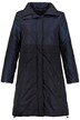 Versatile Quilted Hidden Hood Long Jacket
