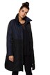 Versatile Quilted Hidden Hood Long Jacket