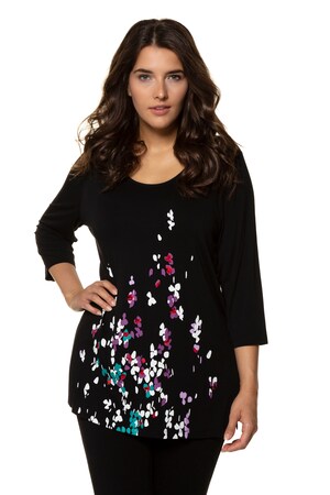 Ulla Popken Shirt Grafische Print 34 Mouwen Zijsplitten Grote Maten ulla popken kopen in de aanbieding Ulla Popken Shirt Grafische Print 34 Mouwen Zijsplitten Grote Maten ulla popken kopen in de aanbieding