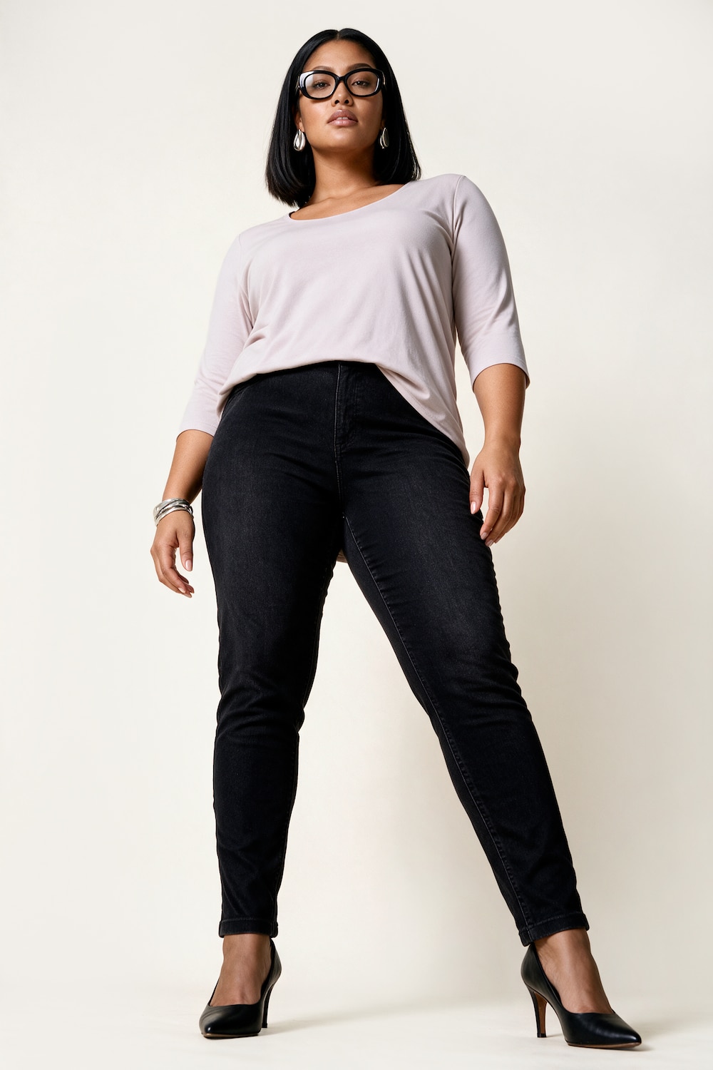 Jeggings Sienna, stretch, jersey