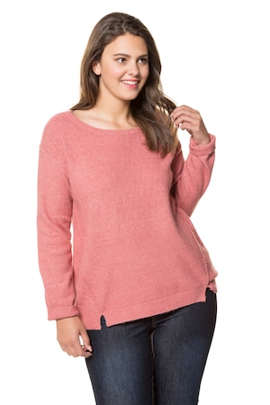 Ulla Popken Pullover Oversized Dwarsnaden Grote Maten ulla popken kopen in de aanbieding