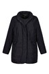 Stand-Up Collar Diagonal Quilted Fully Lined Jacket