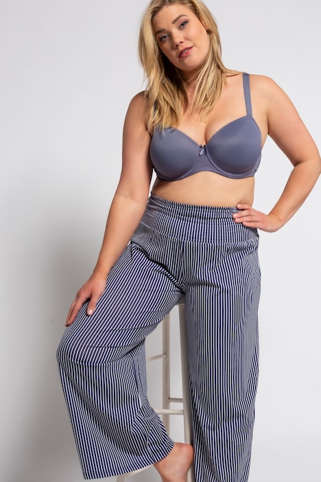 Stripe Knit Marlene Fit Elastic Waist 