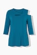 Yogashirt, asymmetrisch, V-Ausschnitt, 3/4-Arm