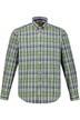 Plaid Button Down Cotton Modern Fit Shirt