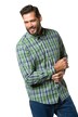 Plaid Button Down Cotton Modern Fit Shirt