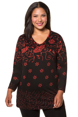 Ulla Popken Shirt Lange Mouwen Ronde Hals Grote Maten ulla popken kopen in de aanbieding