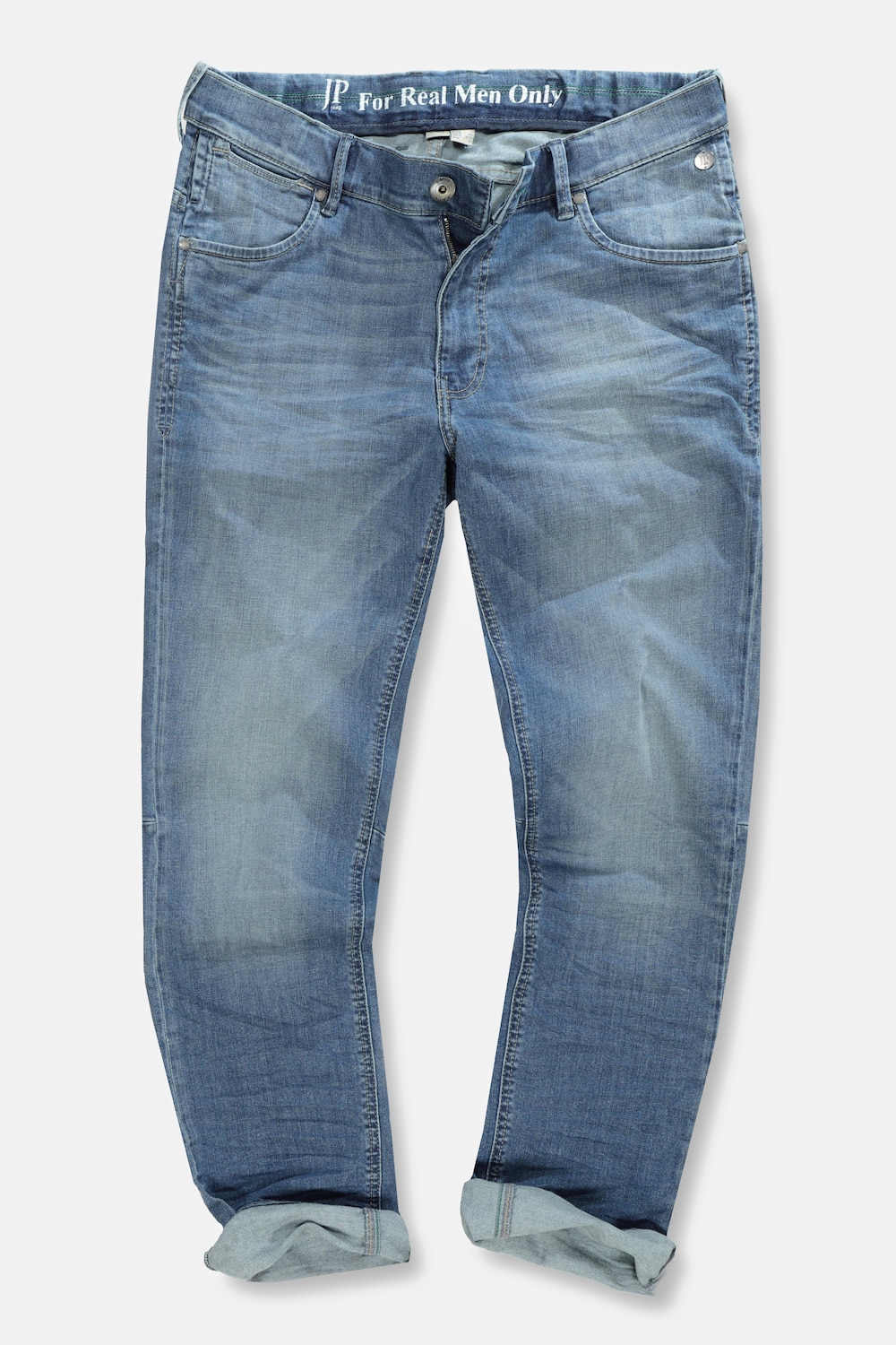 Jeans, Denim, Traveller-Bund, Straight Fit, bis Gr. 70/35