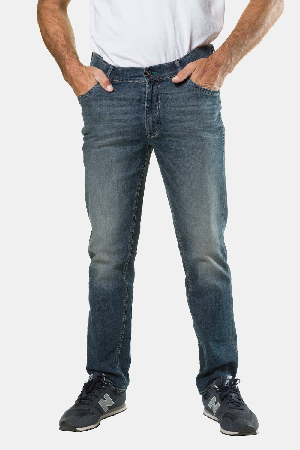 Grote Maten jeans, Heren, blauw, Maat: 64, Katoen, JP1880