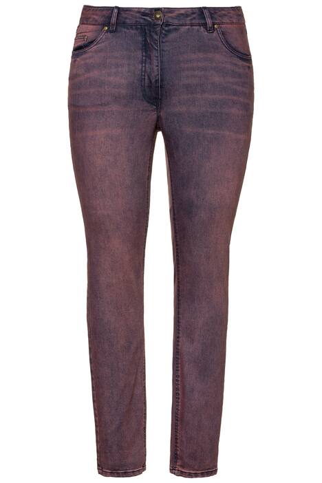 Dyed Stretch Color Washed Skinny Jeans