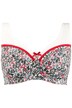 Animal Floral Print Wirefree Kelly Style Support Bra